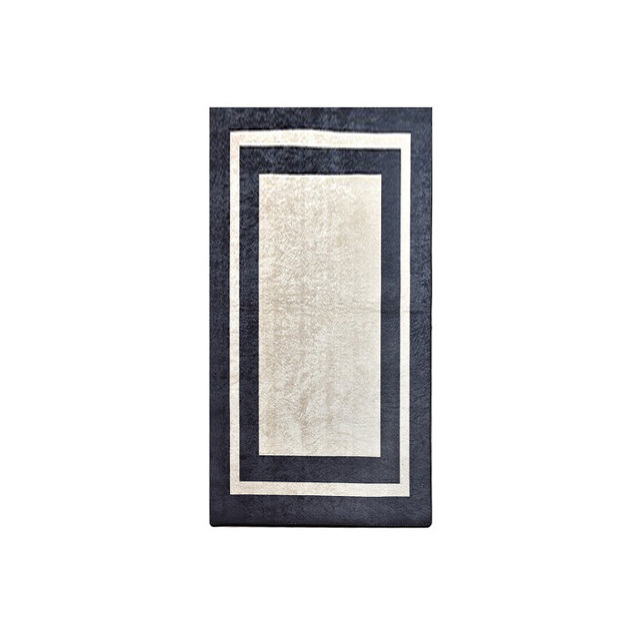 Conceptum Alfombra de Pasillo Black Frame Multicolor 80 x 300 cm Conceptum Alfombra de Pasillo Black Frame Multicolor 80 x 300 cm